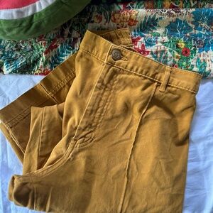 ***SOLD**** Big Bud Press Western Pants, Spicy Mustard, Medium